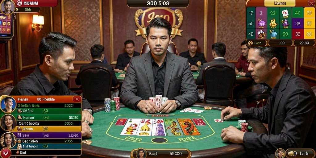 Screenshot menunjukkan tampilan antarmuka utama game 5RT.