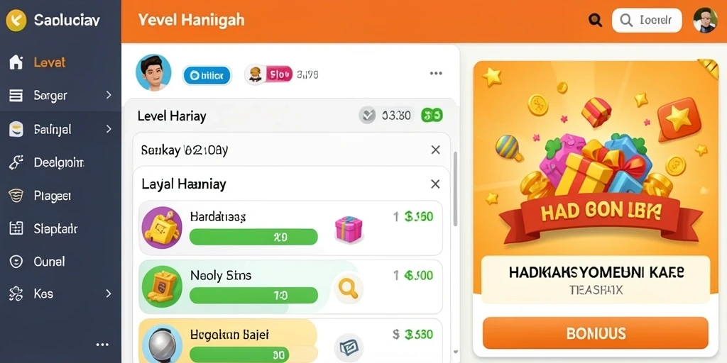 Tampilan awal yang menarik dan mudah dinavigasi.