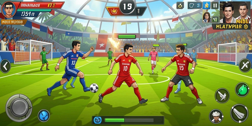 Tampilan antarmuka yang menarik dan user-friendly.