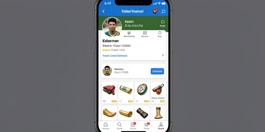 Tampilan menu utama yang menarik dan intuitif.