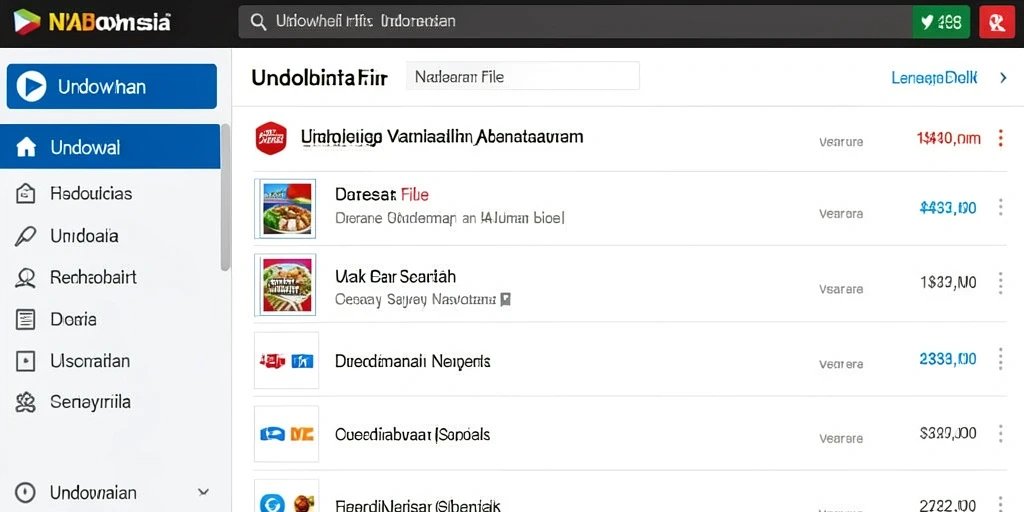Antarmuka menarik dan mudah dinavigasi.