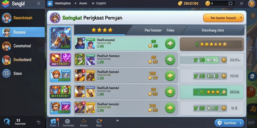 Tampilan antarmuka yang menarik dan ramah pengguna.
