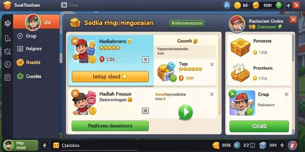 Tampilan antarmuka yang menarik dan mudah dipahami.