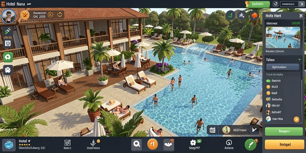 Screenshoot permainan dengan tampilan grafis yang menawan.