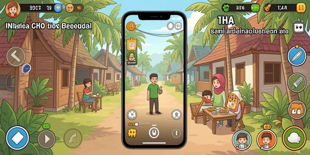 Tampilan antarmuka utama LAVOWIN yang menarik.
