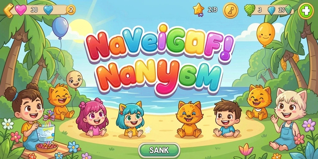 Tampilan colorful yang menarik perhatian pengguna.