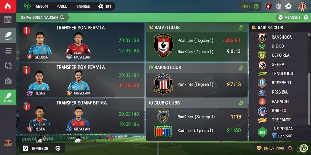 Tampilan grafis yang memukau dan interaktif.