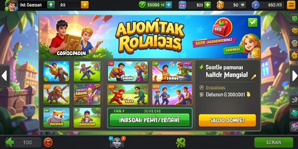 Tampilan antarmuka yang ramah pengguna.