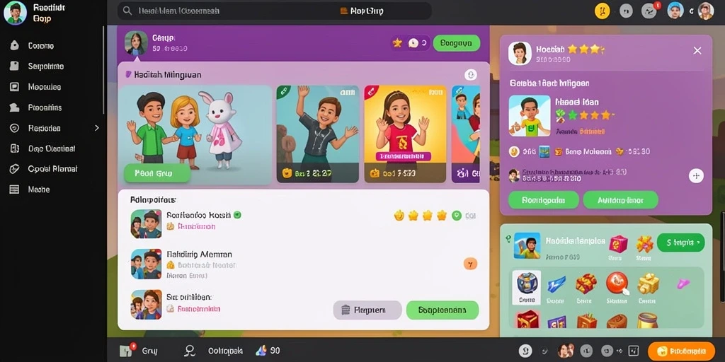 Screenshot menampilkan tampilan permainan slot yang menarik.