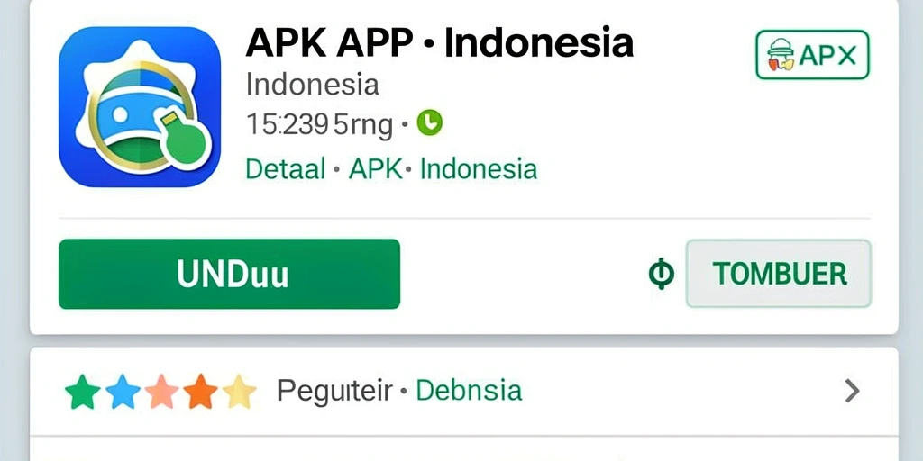 Tampilan antarmuka awal yang menarik dan user-friendly.