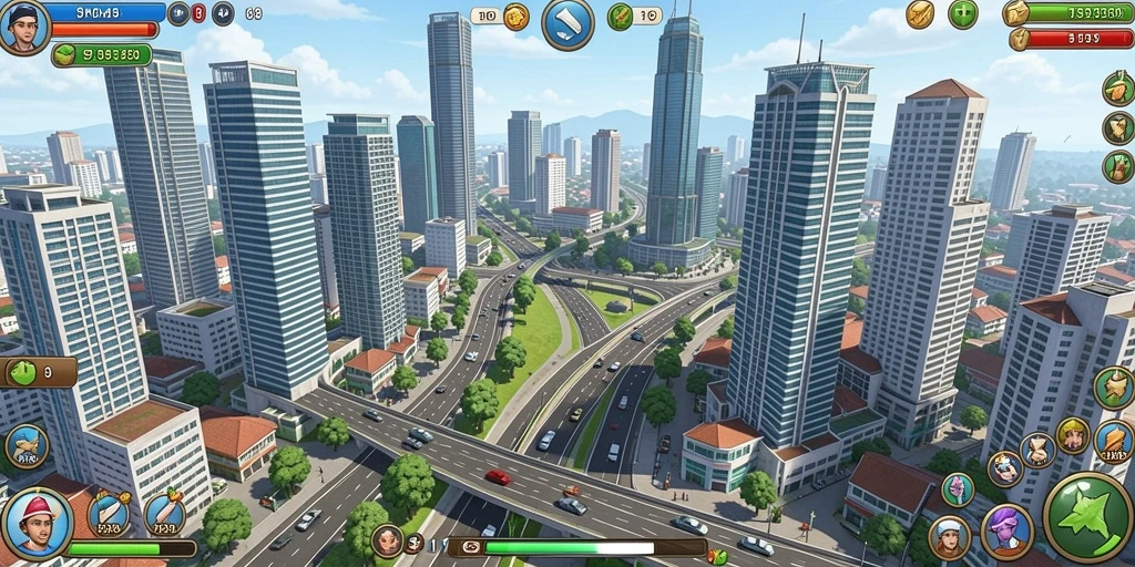 Screenshot aplikasi ZK6 menampilkan grafik yang menakjubkan.