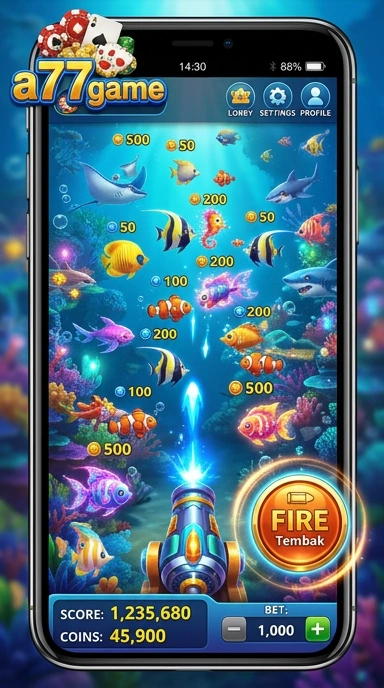 Pratinjau antarmuka a777game — aplikasi APK resmi Android v4.3.6